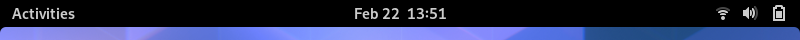 GNOME Shell 的頂端列